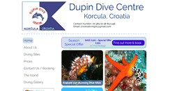 Desktop Screenshot of croatiadiving.com